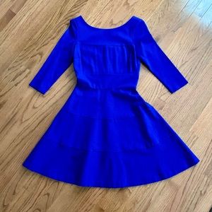 Banana Republic - Cobalt Blue Fit & Flare Dress